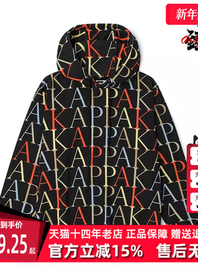 卡帕Kappa Azzurro套头衫春季新情侣字母印花休闲卫衣KAB0KT13