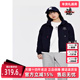 新款 Kappa卡帕女款 春季 运动休闲简约舒适纯色外套K0D82MK20