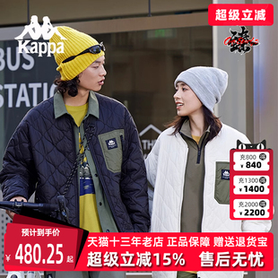 新款 Kappa卡帕男裝 女裝 2024秋季 戶(hù)外保暖外套防寒服K0EY2MM30D