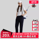 复古休闲运动简约小脚长裤 新款 K0E42AK02 夏季 Kappa卡帕女裤
