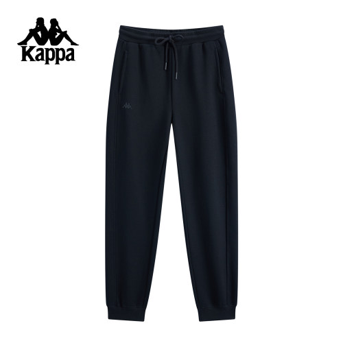 Kappa卡帕女裤2025冬季新款宽松时尚简约百搭束脚长裤K0F82AK81