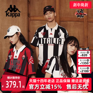 POLO衫 Kappa卡帕男装 运动休闲简约复古短袖 新款 K0F52PD01 2025秋季