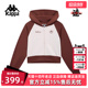 运动开身帽衫 新款 休闲外套K0F22MK05 2025春季 Kappa卡帕女装