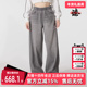 2025秋季 新款 DENIM Adidas阿迪达斯三叶草女裤 PANT牛仔长裤 KC5839