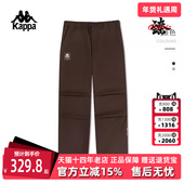 Kappa卡帕男裤 K0E32AX71 高腰运动休闲直筒卫裤 春季 新款