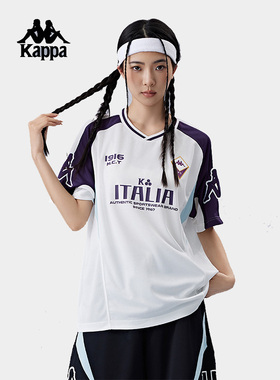 Kappa卡帕男装女装夏季新款运动休闲潮流短袖T恤K0E32TD15