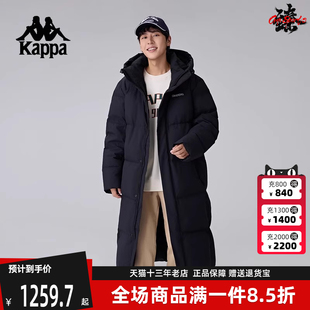 運(yùn)動(dòng)休閑舒適保暖長款 Kappa卡帕男裝 2024冬季 新款 羽絨服K0E72YY24