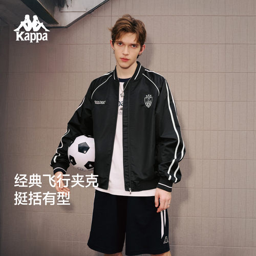 Kappa卡帕男女同款2026秋季新款复古休闲百搭棒球服K0GY2JJ01D