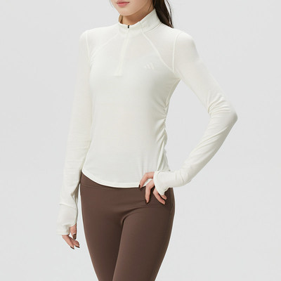 Adidas阿迪达斯女装2026春季新款SFL LS TEE休闲长袖T恤KH2642