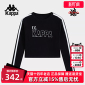 运动休闲简约百搭圆领套头衫 新款 K0E82LT01 冬季 Kappa卡帕女装