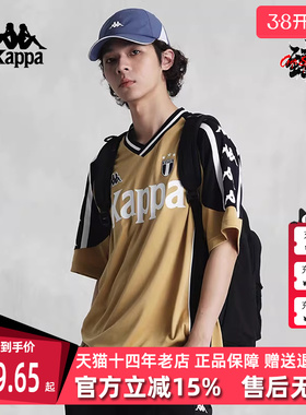 Kappa卡帕男装夏季新款运动休闲复古百搭短袖T恤K0E32TD15