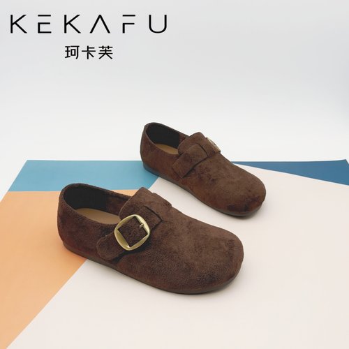 珂卡芙软底一脚蹬勃肯鞋专柜直发