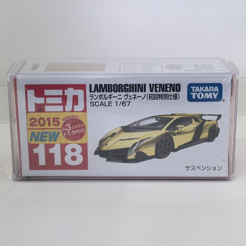 TOMY多美卡TOMICA 118号 113号兰博基尼初回限定合金车模