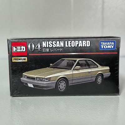日牌TOMY 多美卡TOMICA  PREMIUM TP04  黑盒 日产 猎豹 LEOPARD