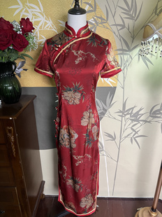 新款 婉秀阁旗袍2025年清仓断码 低价中长款 日常连衣裙 衣 样衣版