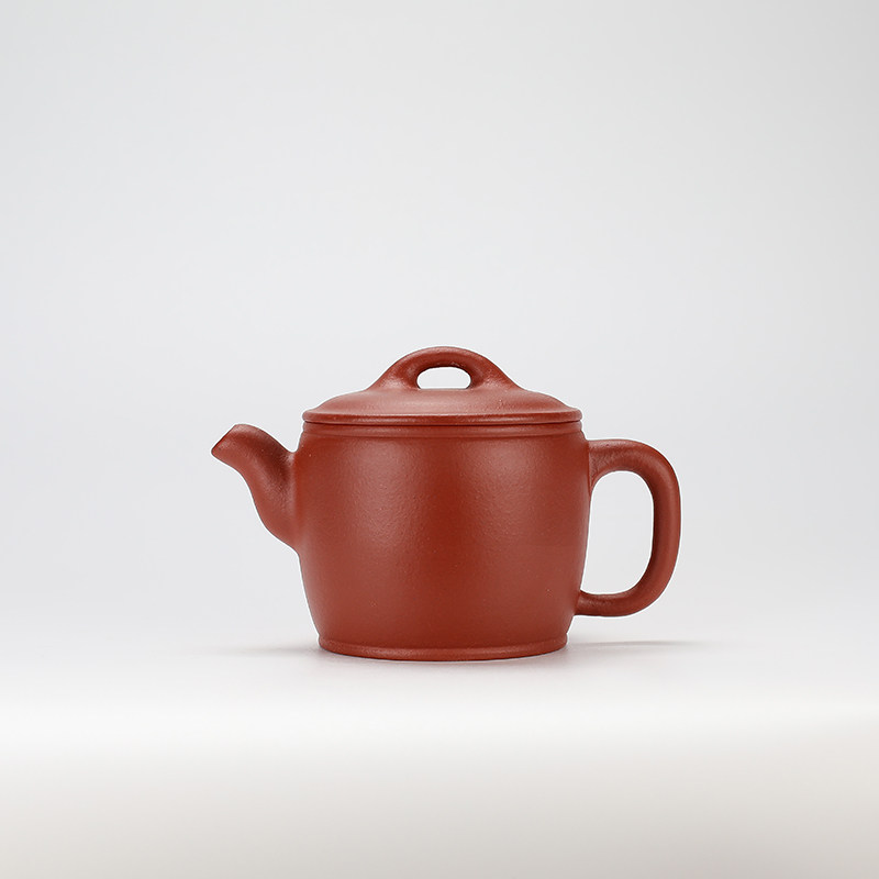 经典陶坊杯型壶大口汉瓦原矿中式朱泥段泥紫砂壶茶壶工夫茶具