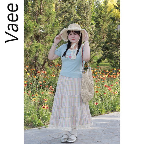 温柔半身裙彩色长裙韩系