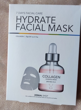 香港莎莎购DERMAL /达梦深入补水保湿紧致胶原蛋白精华面膜韩国