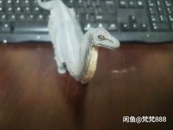 美国safari仿真大号实心恐龙动物模型迷惑龙玩具摆件收藏老货散货