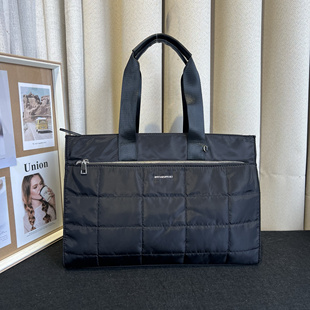 西班牙品牌外贸单防水布手提包单肩电脑包通勤公文包斜挎包套拉杆