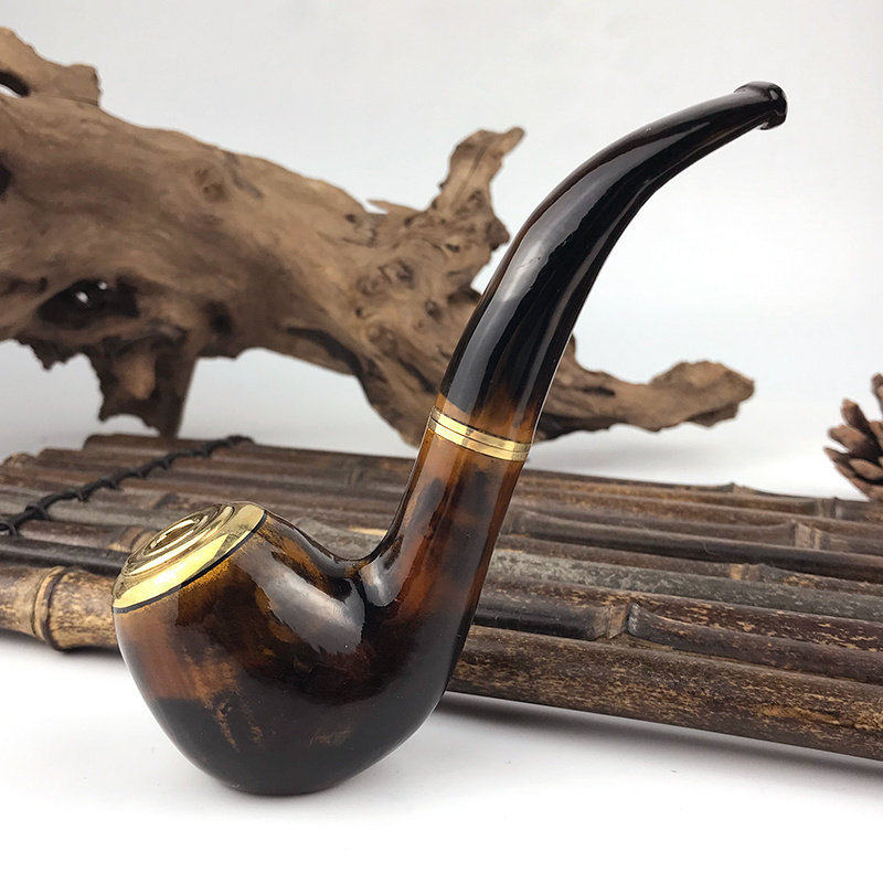 亿辉海柳烟嘴9mm活性炭两用烟斗粗细烟通用循环过滤器可清洗