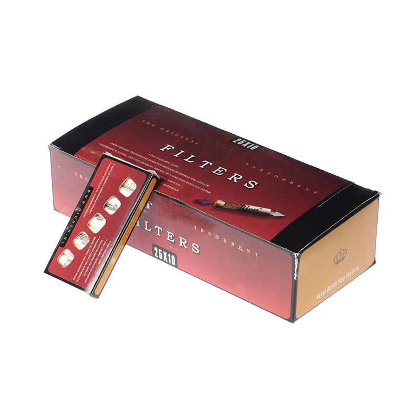 大班活性炭滤芯9mm烟斗专用 配件 9mm活性炭 过滤芯 一次性