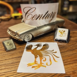 豐田世紀Toyota Century金鳳凰貼紙