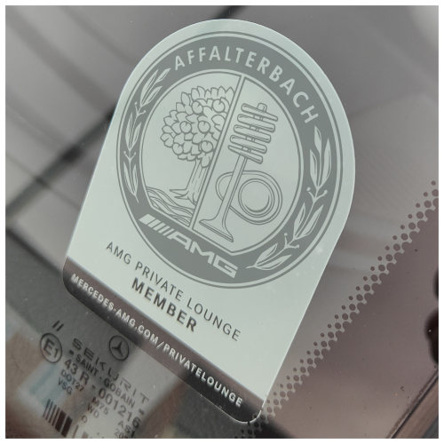 奔驰AMG俱乐部标签贴纸