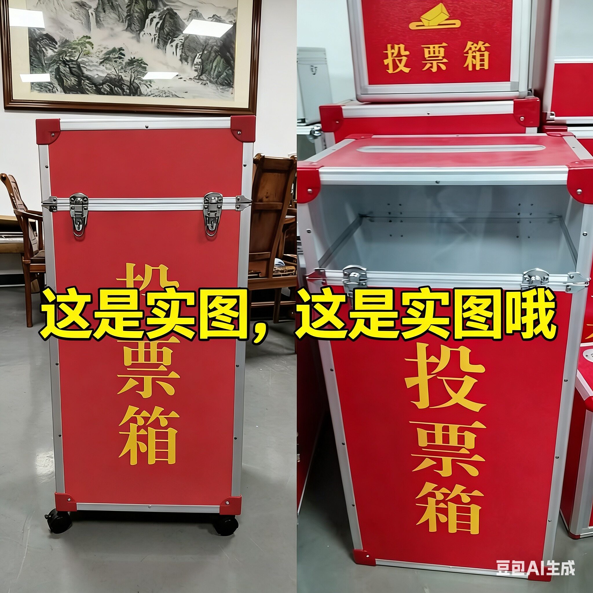 厂家投票箱型选举箱会议活动选