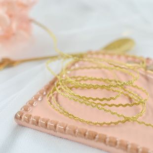 金色蕾丝镂空花边金线花边刺绣婚纱礼服装 辅料 饰窗帘布艺服装