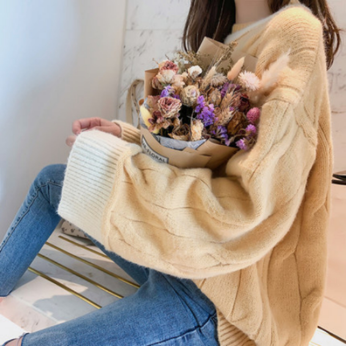 Net red sweater in autumn and winter