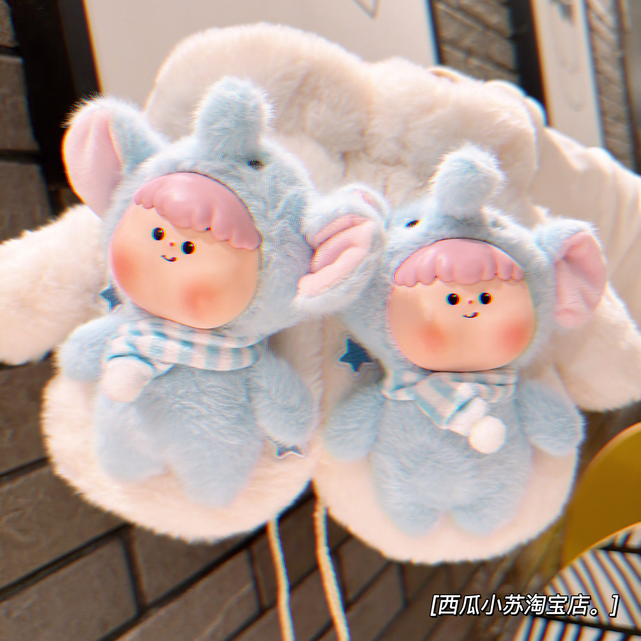搪胶娃娃梦幻少女心可爱卡通学生手套