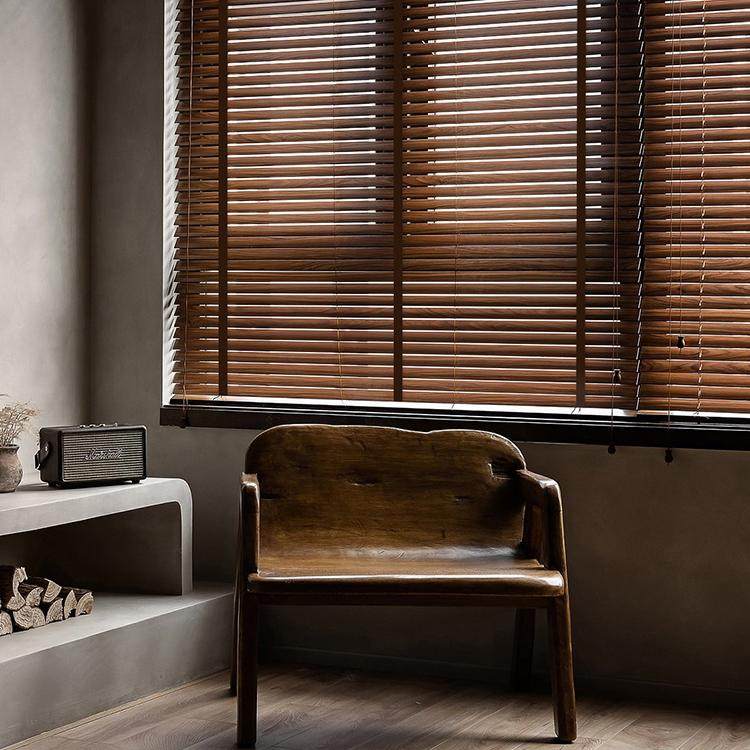 木百叶 升降可调节遮光款卷帘 卧室防水耐晒进口椴木百叶中古风,居家布艺,定制窗帘,淘宝优惠券,粉丝福利购,淘宝优惠卷