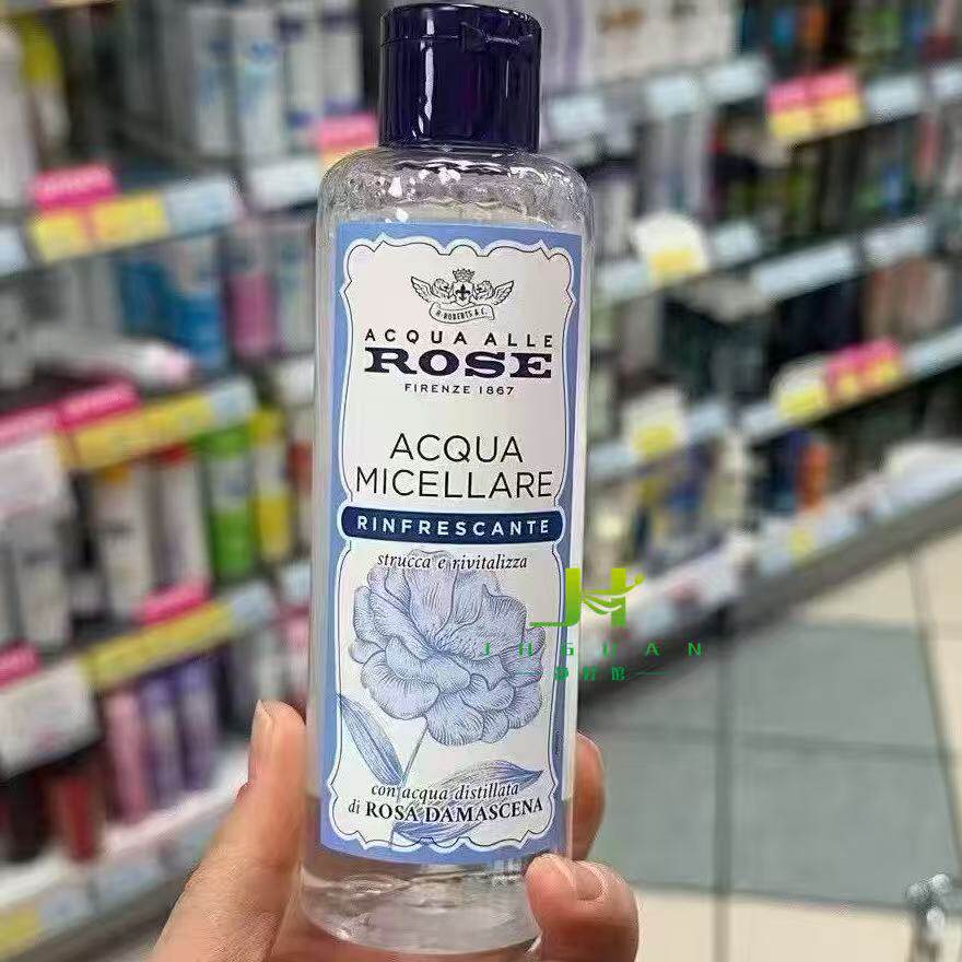 现货 意大利 ROBERTS 玫瑰卸妆水200ml