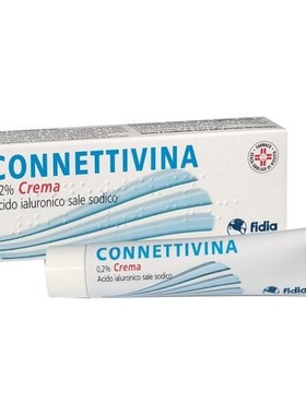 意大利fidia CONNETTIVINA修复霜15g透明质酸钠盐烫伤割伤烧