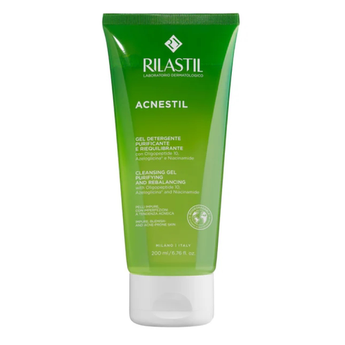 意大利rilastil俪纳斯ACNESTIL*痘洗面奶洁面啫喱200ml控油