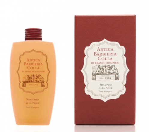 意大利 理发店ABC antica barbieria colla胡桃去油洗发水