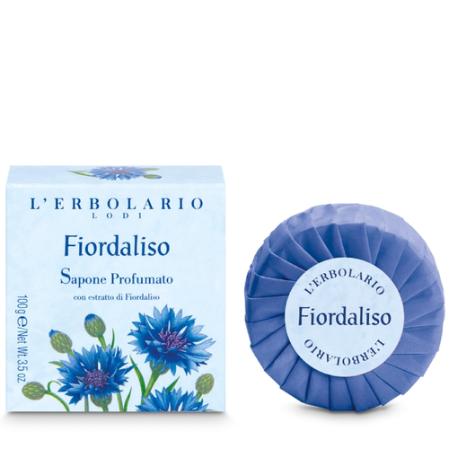 现货意大利 蕾莉欧 l erbolario矢车菊植物香氛皂100g fiordaliso