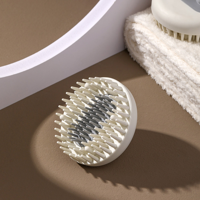 日本洗头神器硅胶洗头刷按摩梳子大人头部抓头器洗发刷子清洁头皮