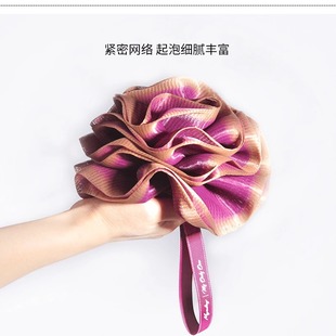 2026新款高档不松散大号沐浴球浴花起泡泡搓澡巾柔软搓背细腻下泥