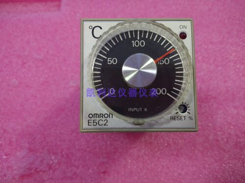 Omron/欧姆龙插针式温控仪 E5C2-R40K 拨盘式温控仪
