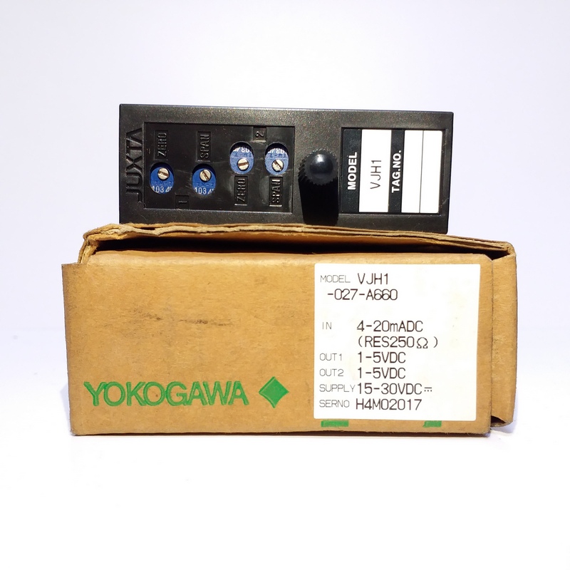 横河YOKOGAWA 信号转换器隔离变送器 VJH1--027-A660 4-20mA/1-5V