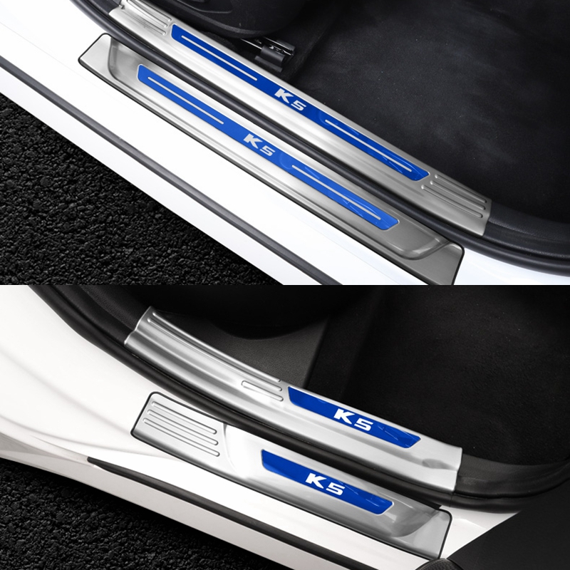 新款K5凯酷内外门槛条迎宾踏板装