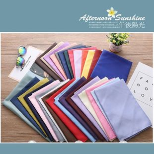 新品jk制服三角巾领巾日系学院高校水手服环扣绀色礼物金鱼草领结