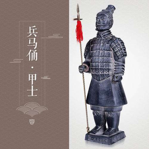 兵马俑戈办公室书房旅游特色摆件