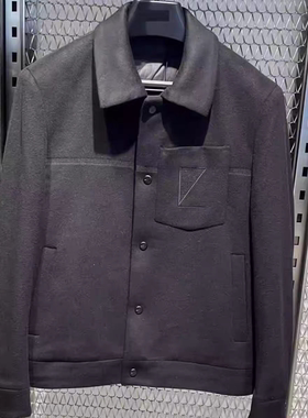 利家男装冬羊绒羊毛男夹克外套羽绒内胆23DYR9011S 9012修身款