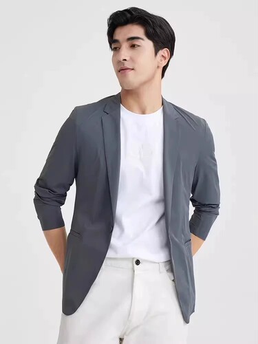 A4XKF321 322 323SA利家夏季新款商务休闲单西服男士轻薄空调服