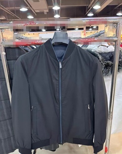 商务休闲羽绒服男立领拉链加厚防风双面穿轻薄款 MRDT3004冬季 新款