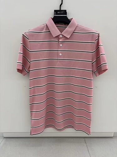 JT2B21427九家男装夏季休闲商务新款T恤桑蚕丝短袖翻领POLO衫