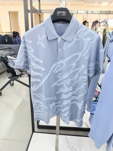 JT2B22647九家新款夏季修身版翻领商务休闲Polo衫短袖T恤